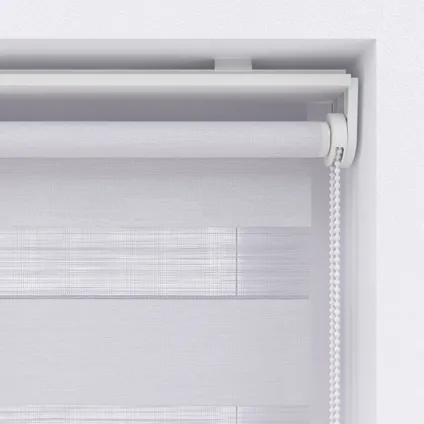 Store Enrouleur Duo Pure Mini - Translucide - Blanc - 80 x 150 cm 5