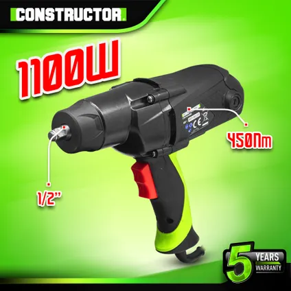 CONSTRUCTOR - Slagbout 1100W - 450nm 2