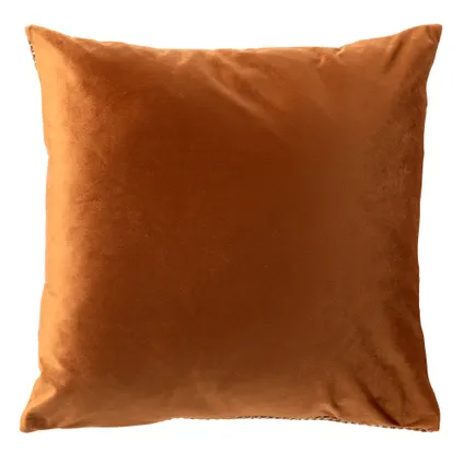 Coussin Lola 45 x 45 cm Brown Patina 2