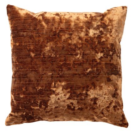 Coussin Amber 45 x 45 cm Brown Patina