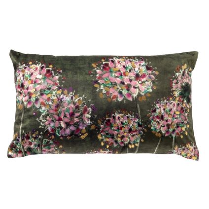 Coussin Flores 30 x 50 cm Military Olive