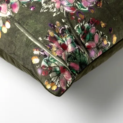 Coussin Flores 30 x 50 cm Military Olive 3