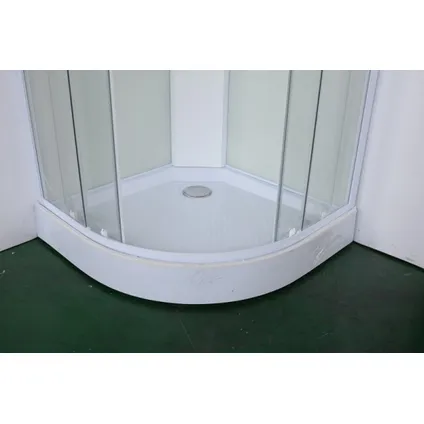 Cabine de douche complète Sanifun Steff 800 x 800 sans silicone 2