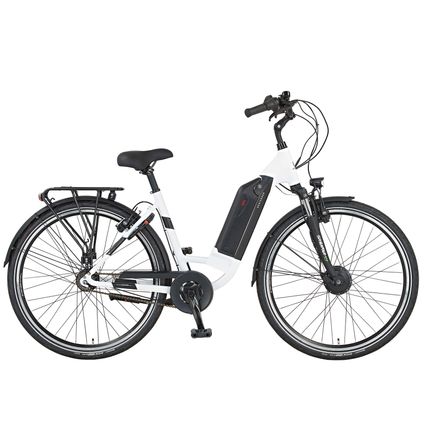 Vélo électrique pour femme Prophete Geniesser 28" Nexus 7 10.4 Ah, blanc