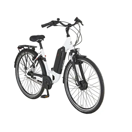 Vélo électrique pour femme Prophete Geniesser 28" Nexus 7 10.4 Ah, blanc 2