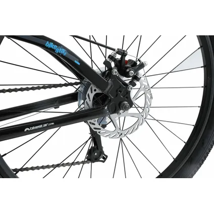 Bikestar Hardtail MTB Alu 26 inch 21 Speed Zwart/blauw 9
