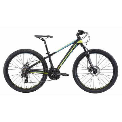 Bikestar Hardtail MTB Alu Sport S 26 Inch 21 Speed zwart/blauw