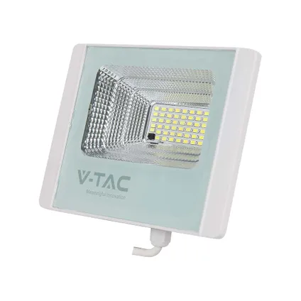 V-TAC VT-25W-W Witte schijnwerpers op zonne-energie - 12W - IP65 - 550 Lumen - 6400K 2