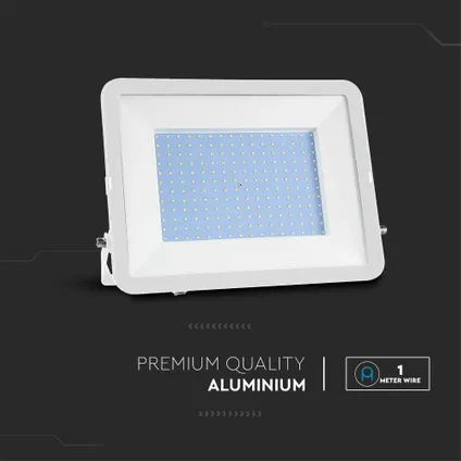 Projecteurs à LED blanches V-TAC VT-44200-W - Samsung - IP65 - 200W - 17540 Lumens - 6500K - 5 ans 9