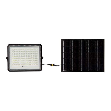 Projecteurs solaires noirs V-TAC VT-180W - 20W - IP65 - 1800 Lumens - 4000K