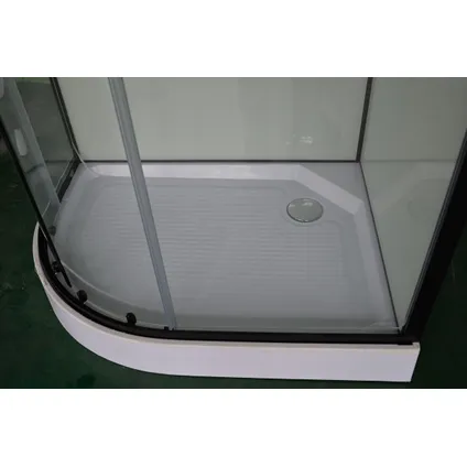 Cabine de douche complète Sanifun Camille 1200 x 900 sans silicone R 2