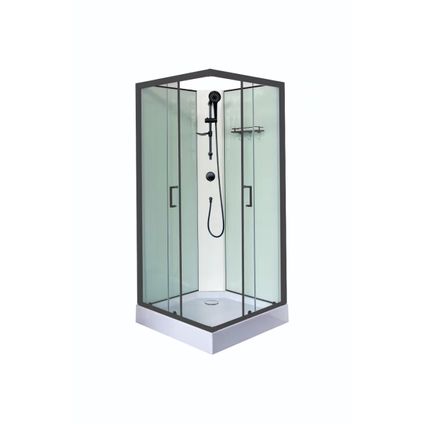 Cabine de douche complète Sanifun Martin 900 x 900 sans silicone