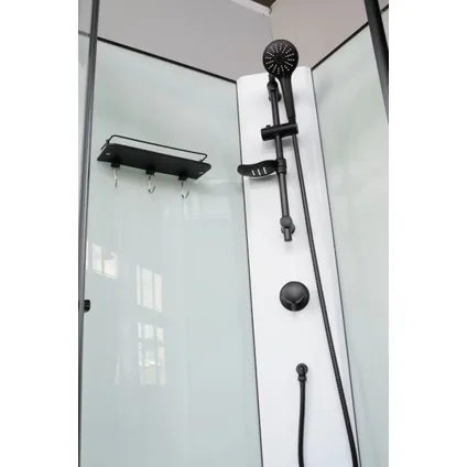 Cabine de douche complète Sanifun Martin 900 x 900 sans silicone 2