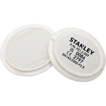 Stanley filter halfgelaatmasker P3 - 2 st