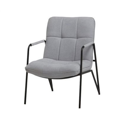 Furnilux Le Chair Chaise - Fauteuil - Lunen Gris - 86x63x74 cm