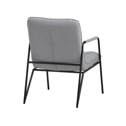 Furnilux Le Chair Stoel - Fauteuil - Lunen Grijs - 86x63x74 cm 3