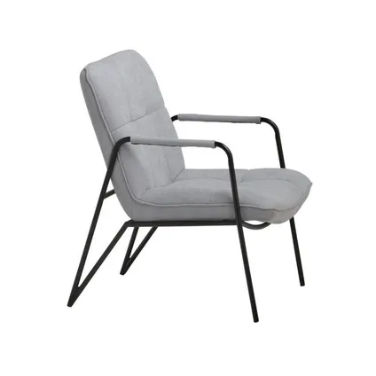 Furnilux Le Chair Stoel - Fauteuil - Lunen Grijs - 86x63x74 cm 4