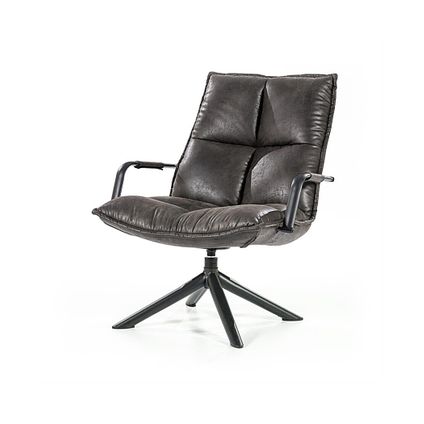 Fauteuil Mitchell - Antraciet - draaibare fauteuil