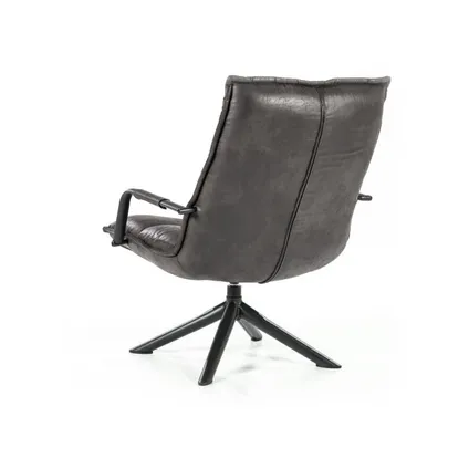 Fauteuil Mitchell - Antraciet - draaibare fauteuil 3