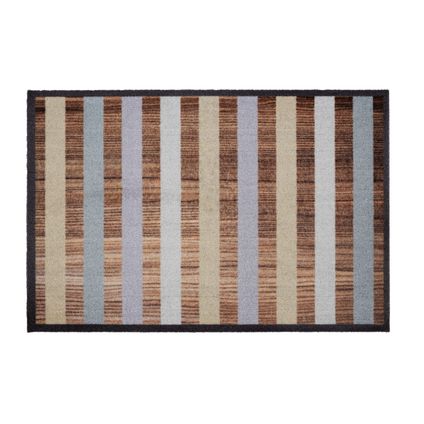 Deurmat Mondial Wood Stripes 50 x 75 cm