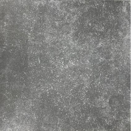 Tuintegel Dinant - mat - keramiek - antraciet - 60x60x2cm - 2 stuks - 0,72 m²