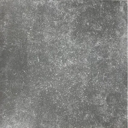 Tuintegel Dinant - mat - keramiek - antraciet - 60x60x2cm - 2 stuks - 0,72 m²