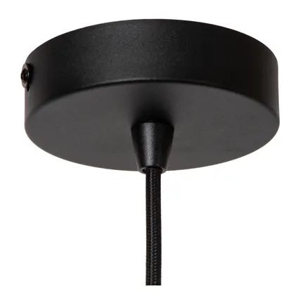 Lucide hanglamp Rosas zwart messing ⌀26cm E27 4