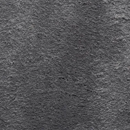 vidaXL Tapis à poils courts doux et lavable anthracite 160x160 cm 9