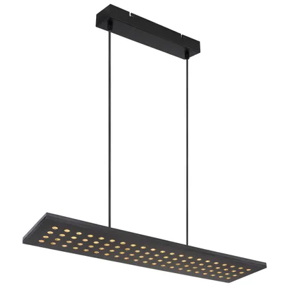 Globo Hanglamp Dolores LED metaal zwart 1x LED