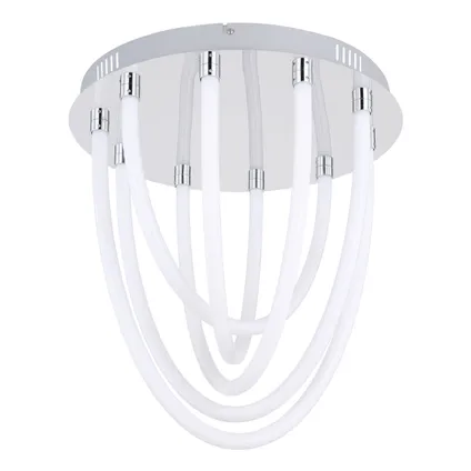Globo Plafondlamp Kaia LED metaal verchroomd 1x LED 3