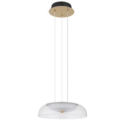 Globo Hanglamp Jocky LED metaal messingkleurig 1x LED 4