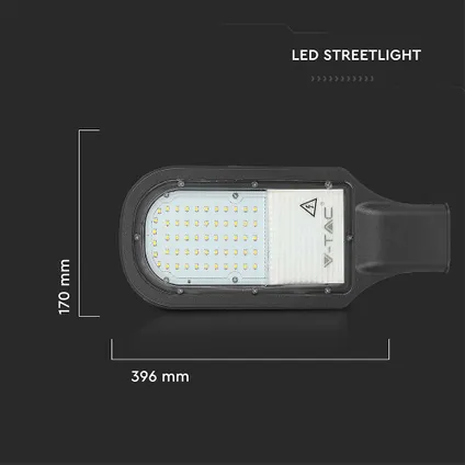 Ash LED Streetlights V-TAC VT-51ST-N - Fer - Samsung - IP65 - 50W - 4200 Lumens - 6400K 6