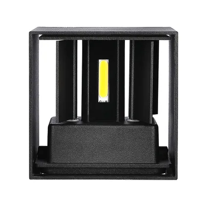 V-TAC VT-759-B-N Vierkante LED wandlamp - Bridgelux - Zwart - IP65 - 5W - 700 Lumen - 3000K 4