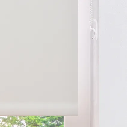 Store enrouleur Mini - Occultant - Blanc - 120 x 150 - Pleine couleur - Montage sans perçage 5