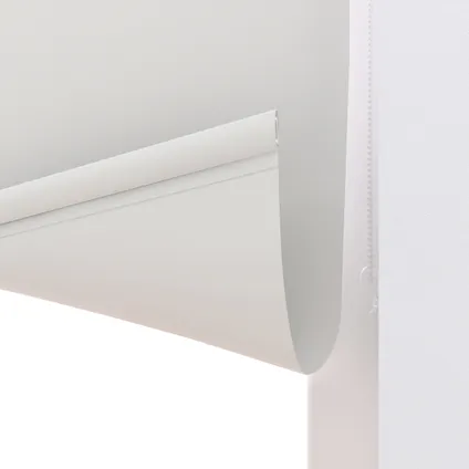 Store enrouleur Mini - Occultant - Blanc - 120 x 150 - Pleine couleur - Montage sans perçage 6