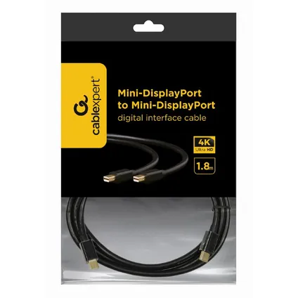 CableXpert - Mini-DisplayPort naar Mini DisplayPort kabel, 1,8 meter 2