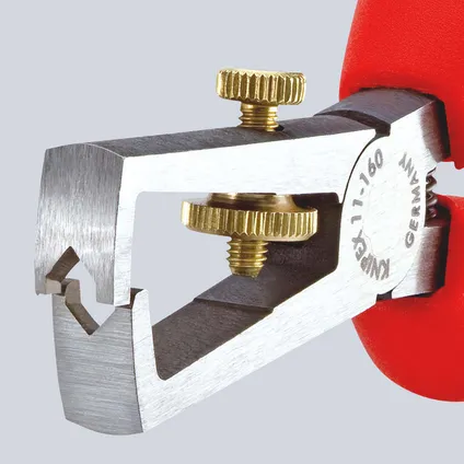 Knipex - Striptang met openingsveer 160 mm 5/10 mm² 3
