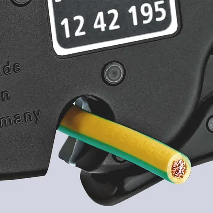 Knipex - Pince à dénuder automatique 195 mm 0,03-10 mm² 3