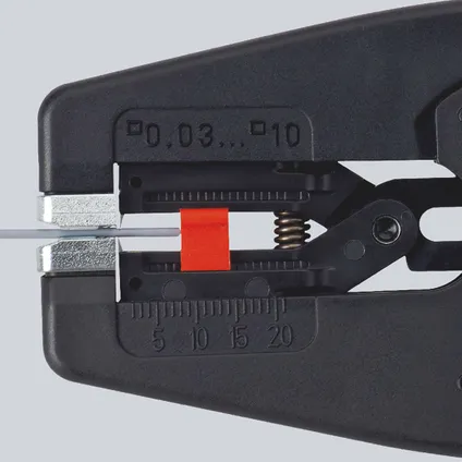 Knipex - Pince à dénuder automatique 195 mm 0,03-10 mm² 4