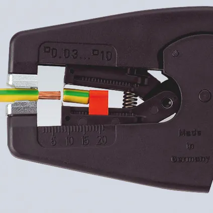 Knipex - Automatische isolatiestriptang 195 mm 0,03-10 mm² 5