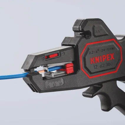 Knipex - Dénudeur isolant automatique 180 mm 0,2-6 mm² 6