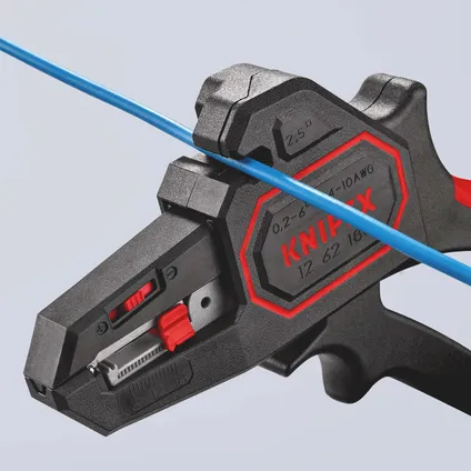 Knipex - Automatische isolatiestripper 180 mm 0,2-6 mm² 7