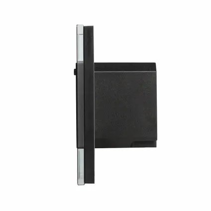 SmartinHuis - Slim drievoudig stopcontact - Zwart 4