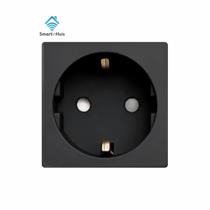 SmartinHuis - Vijfvoudig stopcontact - Zwart 2