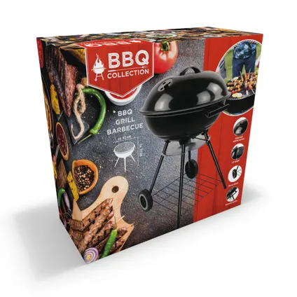 BBQ Collection Barbecue Rond met Deksel 2