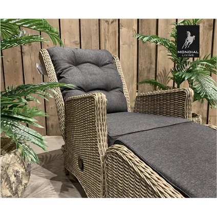 Bombay Lounge Chair | Forest Grey 6
