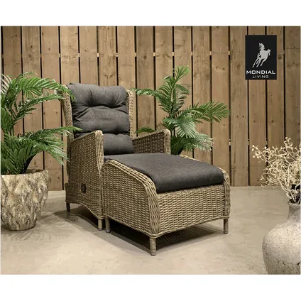 Bombay Lounge Chair | Forest Grey 9