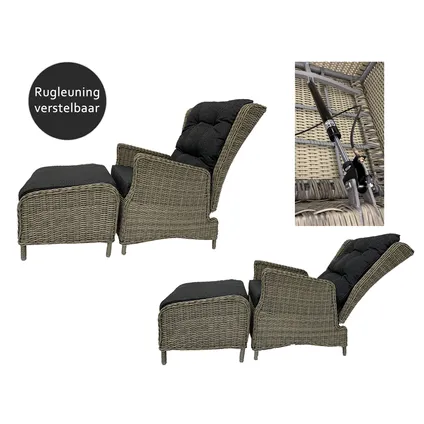 Bombay Lounge Chair | Forest Grey 10