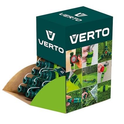 Verto Displaybox kraankoppelstuk 13mm (1/2") 19mm (3/4") (30 stuks)
