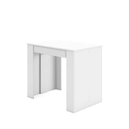 Table console extensible, Skraut Home, 220, Blanc 6